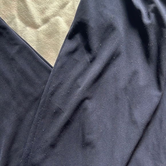 Chicos plus size dark blue pants with side split and metal bars. Size 2. - Picture 11 of 11